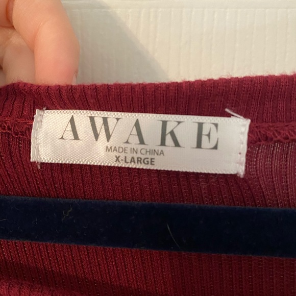 Awake Red Criss-Cross Top - Picture 3 of 4